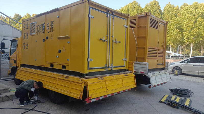 黑河柴油发电机组和UPS电源配合使用时的注意事项